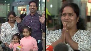 Biloela Family Wave Goodbye To Perth As They Board Plane To Return To Queensland