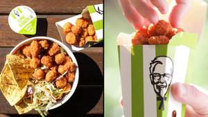KFC is trialling its first plant-based menu item in Australia with popcorn 'chicken'