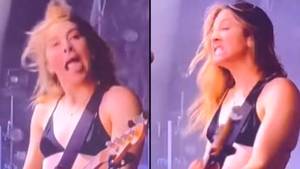 HAIM Singer’s ‘Bass Face’ Has Glastonbury Viewers In Stitches
