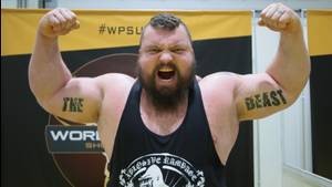 Eddie Hall Shares Fascinating Picture From Back In His 'Peak' Strongman Days