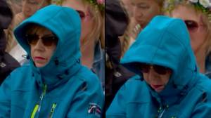 Viewers Reckon They've Spotted The Queen In Crowd At Glastonbury