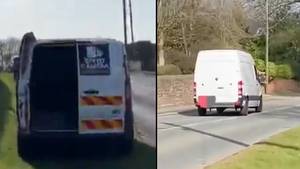 Dad Makes Fake Speed Camera Van To Stop Cars Speeding Near His Home