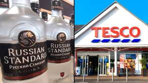 Tesco To Stop Buying Russian Products Over War With Ukraine