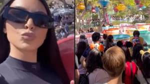 Kardashians Slammed For Making Queue Of People Wait So They Could Go On Disneyland Ride Alone