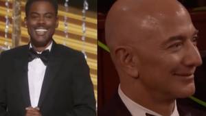 People Think Chris Rock Told An Equally Offensive Joke To Jeff Bezos