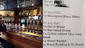 Pub Fuming After Couple Walk Out Without Paying Bill