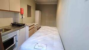 Tiny Flat In London Where Bed Almost Touches The Sink Listed For £390-A-Month