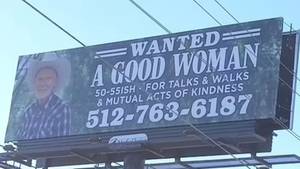 Single Man Erects Billboard To Help Him Find A Girlfriend