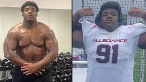 Hopeful Future NFL Star Goes Viral For Being Absolutely Massive At Just 14 Years Old