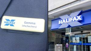 Halifax Hits Out At Customers Fuming Over Its Introduction Of Staff Pronoun Badges