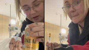 Aussie Woman Smuggles In A Rum And Coke To Give Her Dying Dad His Final Drink