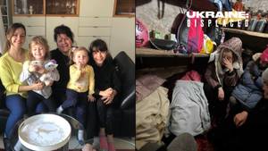 Displaced: Mum Escapes Ukraine With Her Young Daughter