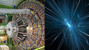 重新启动大型强子对撞机后的几个小时，科学家发现了“异国”的新粒子