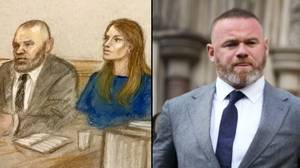 People In Hysterics Over Court Sketch Of Wayne And Coleen Rooney