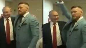 Conor McGregor Broke Security Protocol When He Met Putin And Fans Say He 'Almost Died'