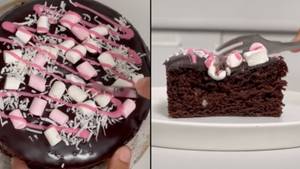 Woolworths Launches A New Rocky Road Mud Cake And It's Dirt Cheap