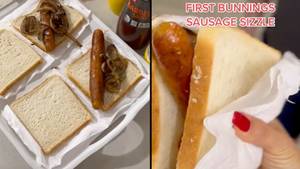 American Expat Tries Bunnings Sausage Sizzle For The First Time And Is Underwhelmed
