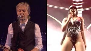 Viewers Can't Get Over Paul McCartney Megan Thee Stallion Contrast At Glastonbury