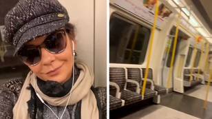 Catherine Zeta-Jones rides the London Underground despite being worth '$150 million'