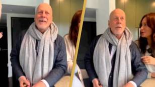 Bruce Willis speaks publicly for first time since dementia diagnosis while celebrating 68th birthday