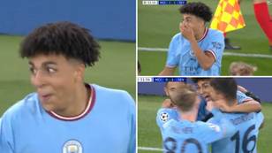 17-year-old Rico Lewis becomes Man City's youngest ever Champions League goalscorer, he couldn't believe it