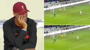 Darwin Nunez took one of the worst penalties you will ever see, even Jurgen Klopp was laughing