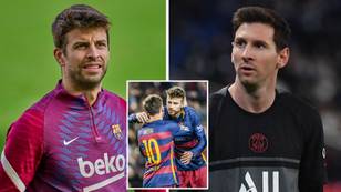 Gerard Pique Was Not Invited To Lionel Messi's Barcelona Reunion Dinner Amid Reports Of A Fallout Between The Pair