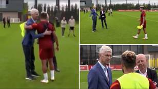 Wenger Reunites With Former Player In Emotional Video