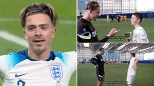Jack Grealish kept his promise to one of his biggest fans after scoring for England vs Iran