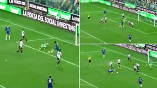 Raheem Sterling Scores First Chelsea Goal Before Awful Attempt At Back Heel Finish