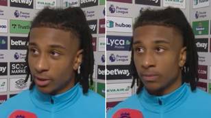 Michael Olise has given the bluntest post-match interview you'll ever witness, it's gone viral