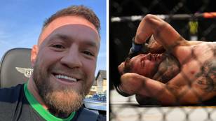 Conor McGregor Accuses Justin Gaethje Of 'Pretending To Be Asleep' After Tapping Out In Title Fight