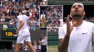 A Furious Nick Kyrgios Wanted Stefanos Tsitsipas Defaulted After He Smacked Ball Into The Crowd