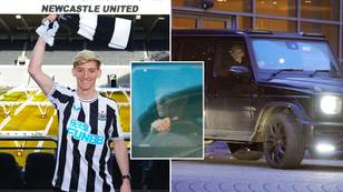 Newcastle star Anthony Gordon could face jail after being seen driving despite being banned