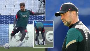 Jurgen Klopp Concerned About Stade De France Surface, Alisson Spotted Doing 'Special Training Routines' On It