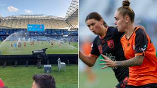 Fans claim there's a 'lack of respect' for Women's A-League after two teams are soaked by sprinklers
