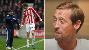 Peter Crouch talking about THAT Stoke City team managed by Tony Pulis is an incredible watch