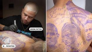Richarlison gets huge tattoo of himself, Neymar and Ronaldo after Brazil's World Cup exit