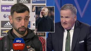 Bruno Fernandes hits back at Richard Keys' 'playing with 10 men' comments