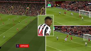 VAR controversy as Newcastle fans think Alexander Isak was onside for disallowed goal against Liverpool