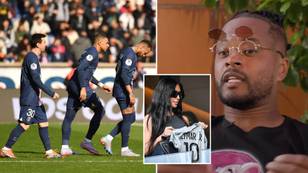 Patrice Evra rips into PSG for being a 'show business' and hosting VIP guests like Kim Kardashian