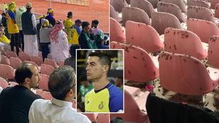 Hundreds of locusts swarm Al Nassr's match as Cristiano Ronaldo scores four goals in 4-0 win