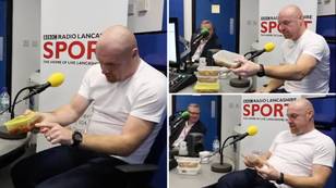 Sean Dyche offered up a tactical masterclass on curry during live radio, it's an absolute must-watch