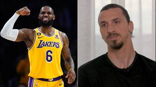 Zlatan Ibrahimovic had the coldest response after being sent a jersey by LeBron James