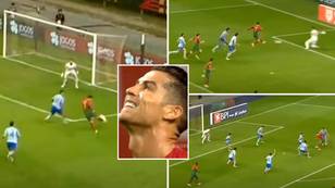 Cristiano Ronaldo's disasterclass against Spain shown in highlights reel