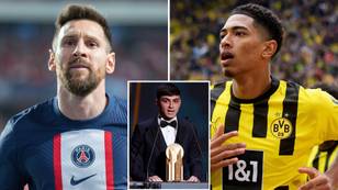 Lionel Messi’s top three picks for Kopa Trophy have been revealed, Jude Bellingham secured one of his votes