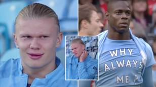 Erling Haaland claims he would 'trust Mario Balotelli with his life' in 2022's weirdest crossover