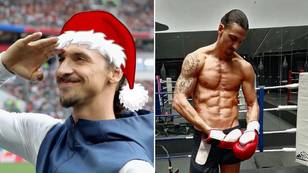 Zlatan Ibrahimovic wishes your wife a Merry Christmas, he really went there