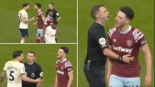 Declan Rice 'shouted no one likes you' right in Pierre-Emile Hojbjerg's face in the weekend's spiciest encounter