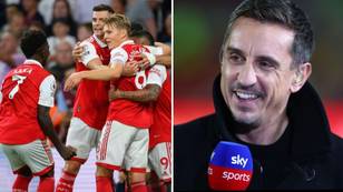 "He is class!" - Gary Neville singles out Arsenal star for praise after sensational performance against Chelsea